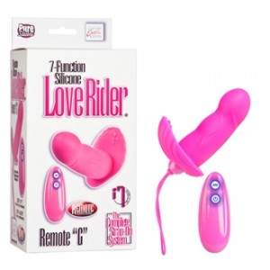 7-Function Silicone Love Rider® Remote “G” Stimulator 